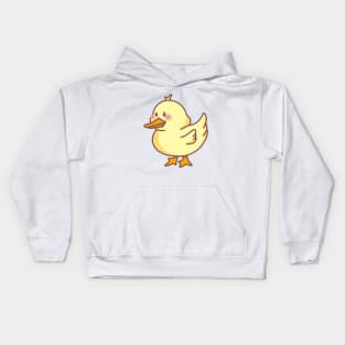 Cute yellow Duck Kids Hoodie